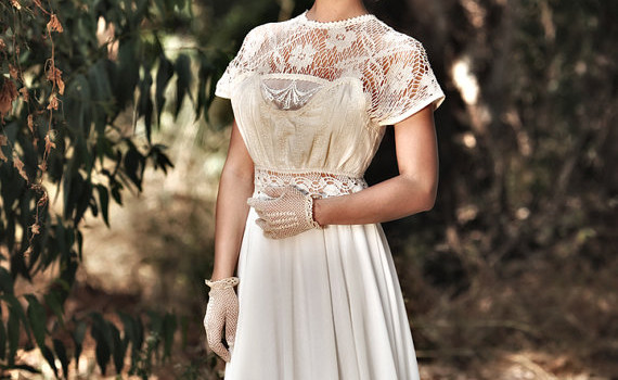Wedding Dress Shiri Mittelteil