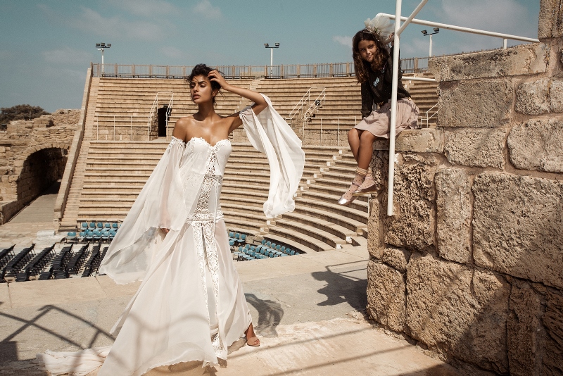 Bodenlanges Brautkleid aus der Kollektion Gala III by Galia Lahav auf dem Hochzeitsblog Brautsalat