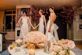 Brautkleider von Sareh Nouri ~ Cocktail Party in New York City 2018