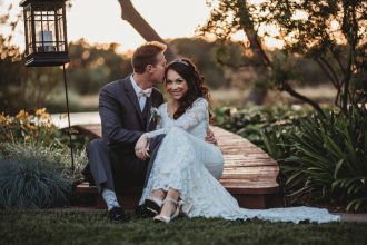Vintage Hochzeit im Garten