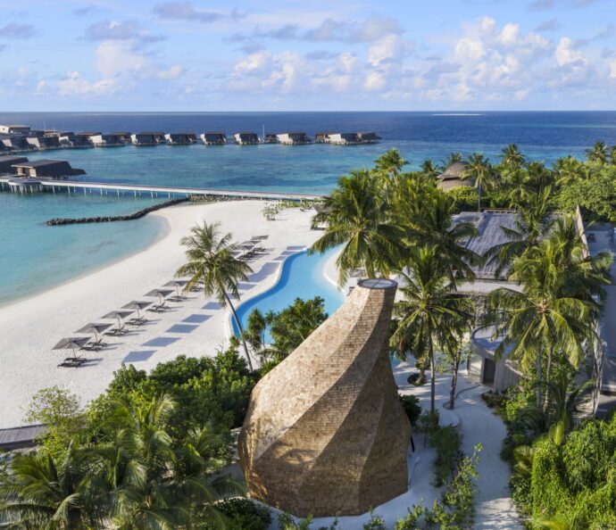 Flitterwochen Malediven - St Regis Resort Vommuli - The Library
