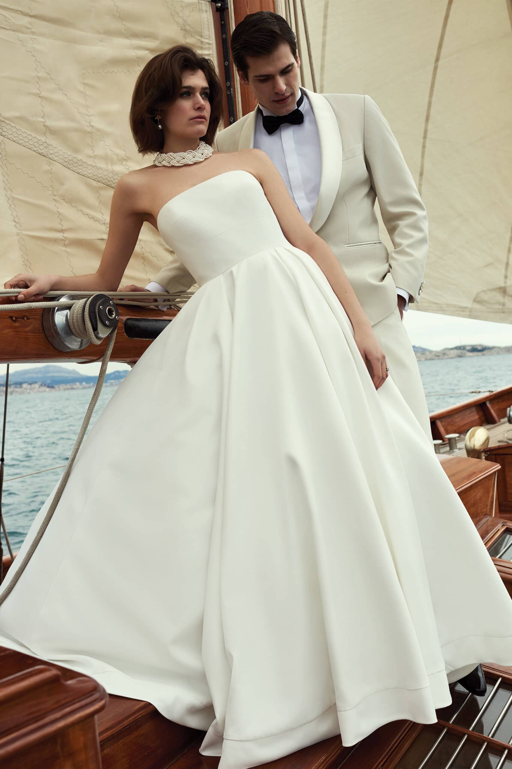 Brautkleider mit Taschen: Hochzeitskleid Style 88167 von Justin Alexander