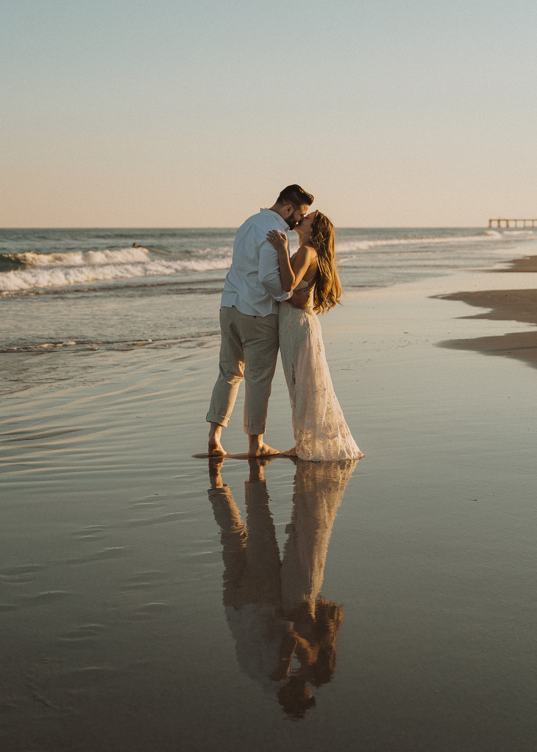 Am Strand kann man die schönsten Verlobungsbilder machen