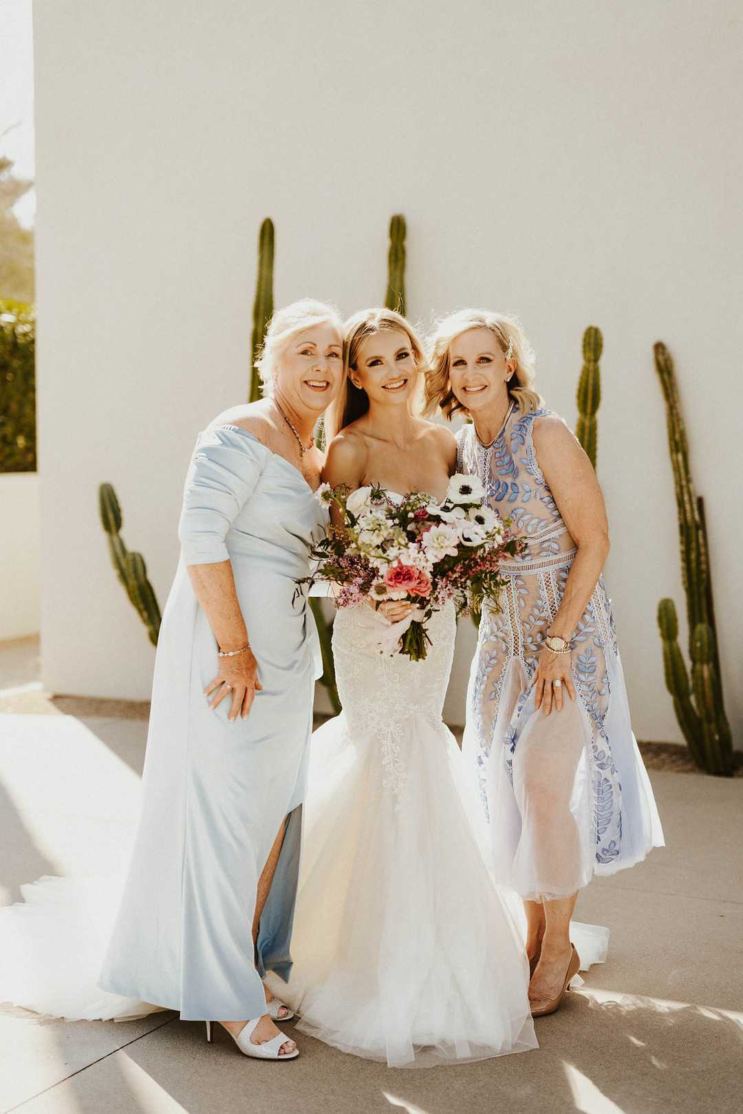 Make-up zur Hochzeit selber machen: Braut mit Brautmüttern Make-up zur Hochzeit selber machen: Braut mit Brautmüttern