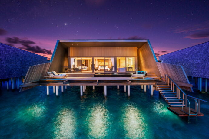 Malediven Hochzeitsreise - St Regis Vommuli -Sunset Overwater Villa with Pool