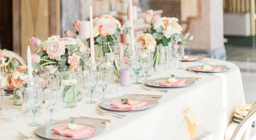 Hochzeitstafel Servietten