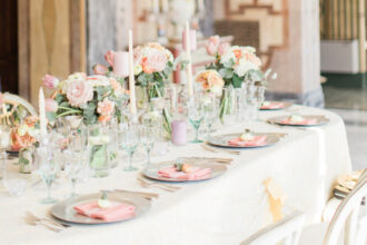 Hochzeitstafel Servietten