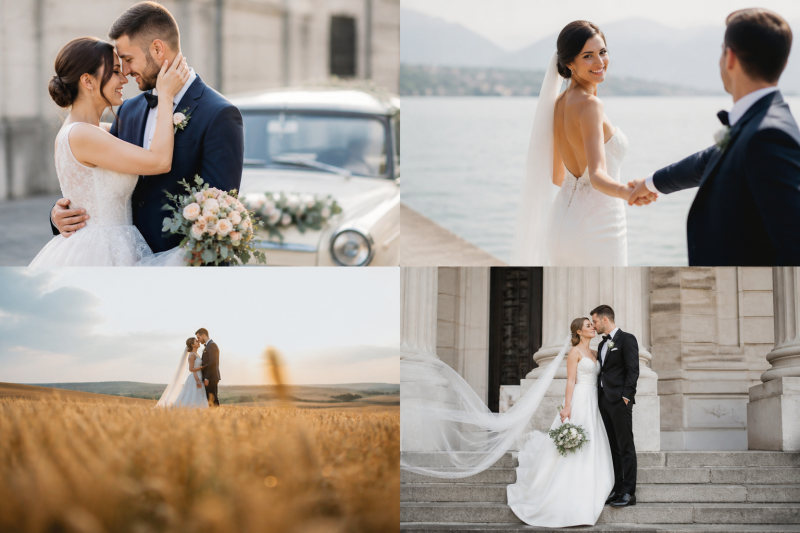 4 Ideen für tolle Schnappschüsse auf der Hochzeit